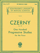 100 Progressive Studies Op. 139 piano sheet music cover